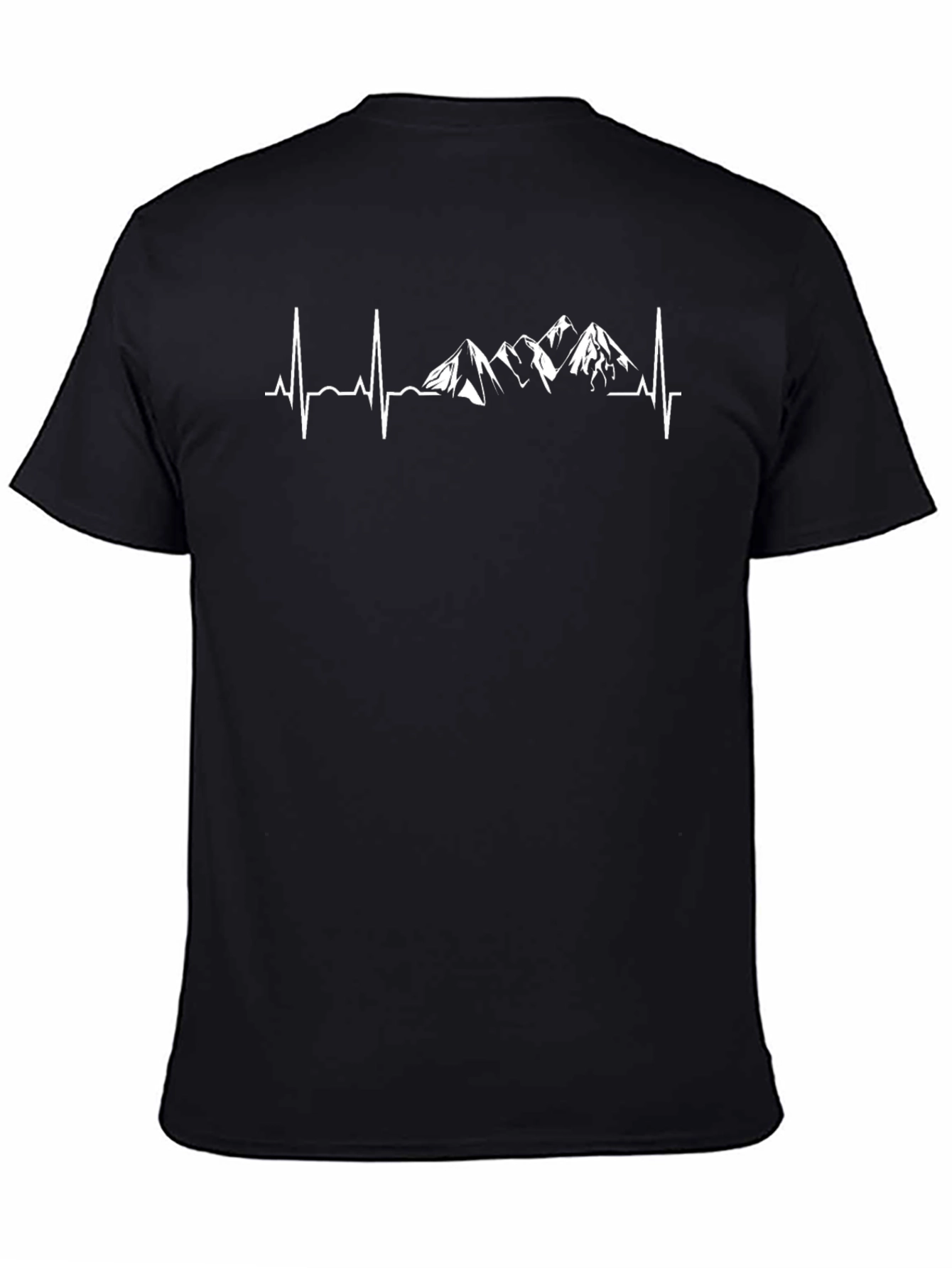 Heartbeat Mountain Graphic Tee - Adventure Awaits