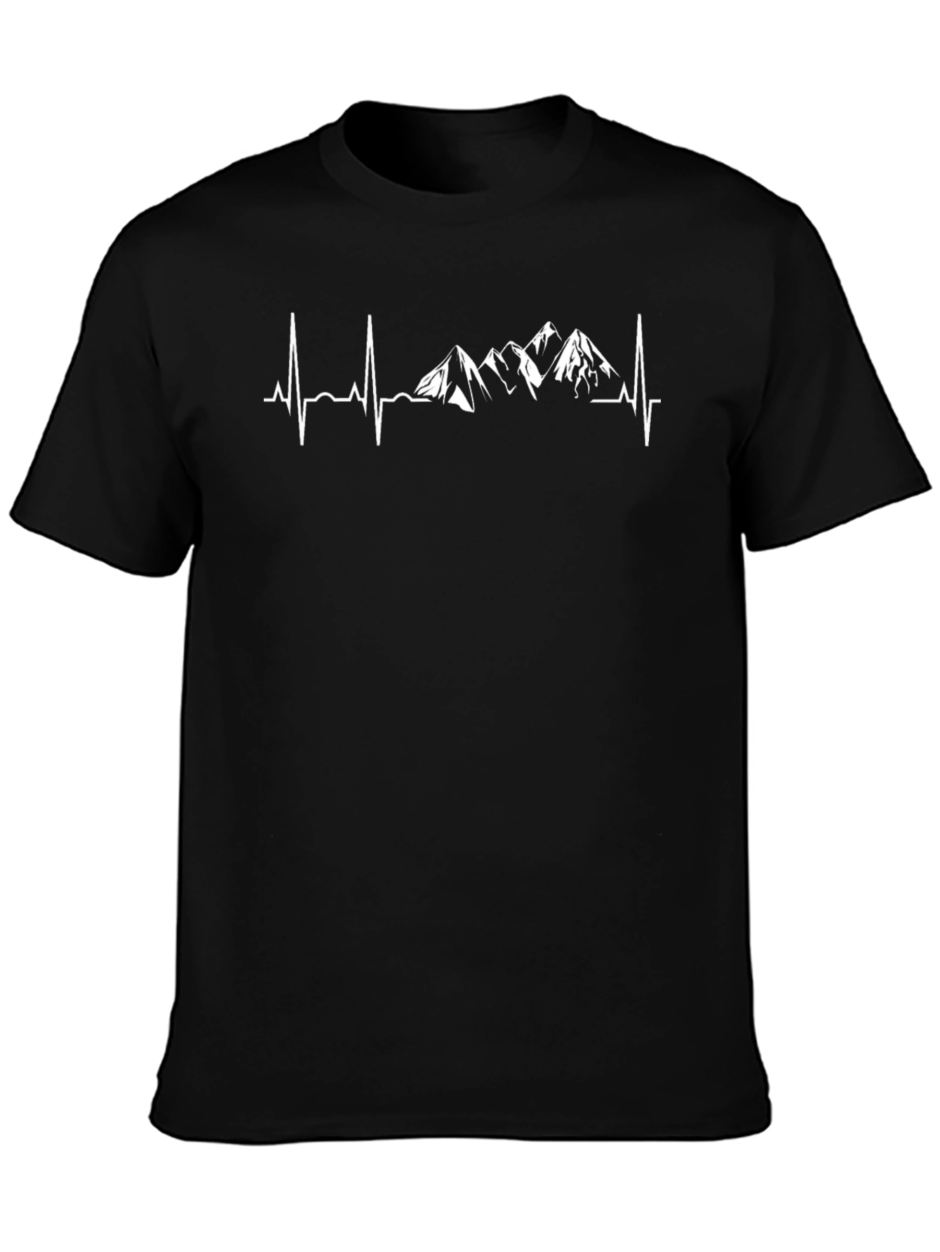Heartbeat Mountain Graphic Tee - Adventure Awaits