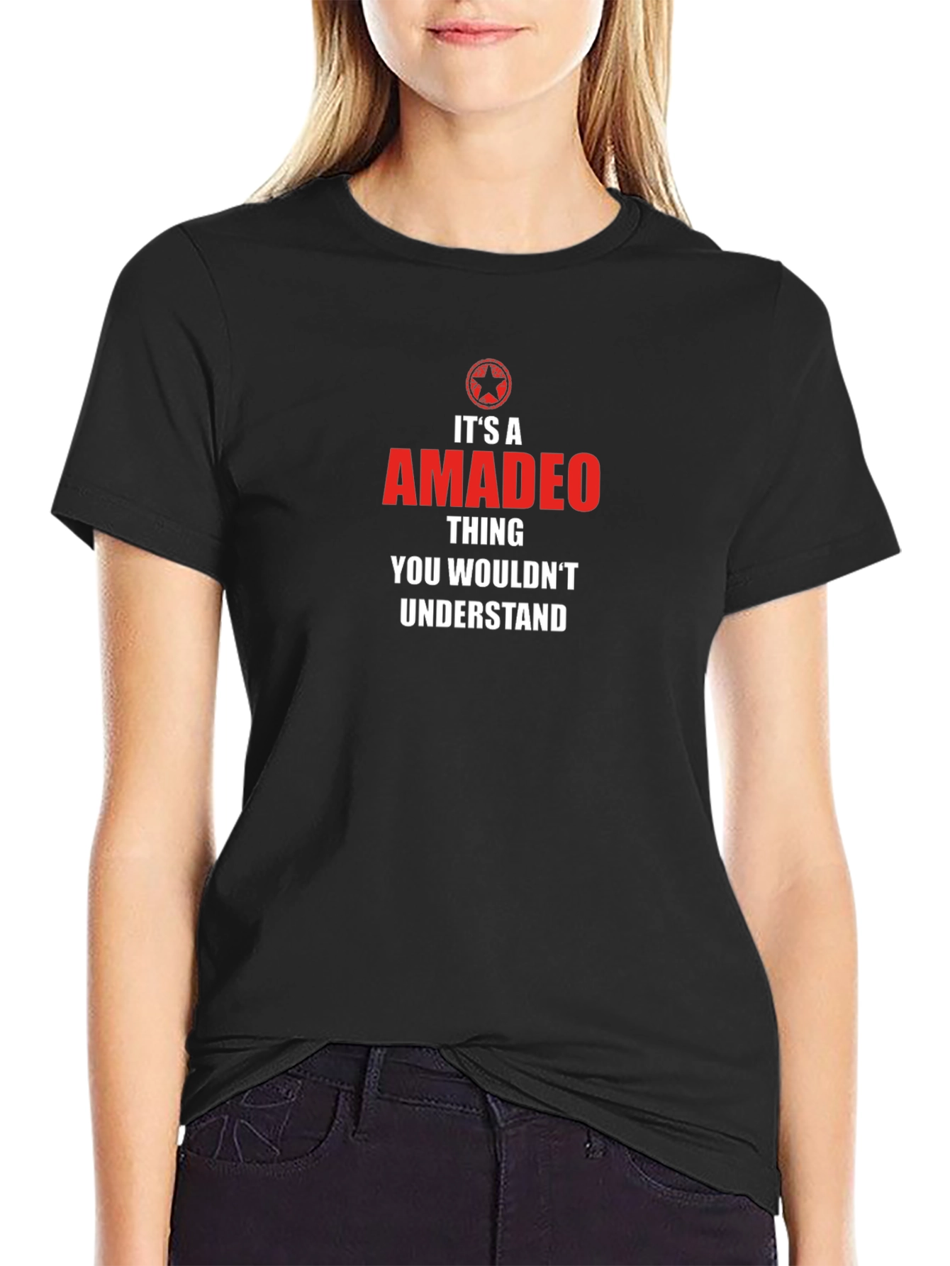 Amadeo Thing T-Shirt - Unique Personalized Gift