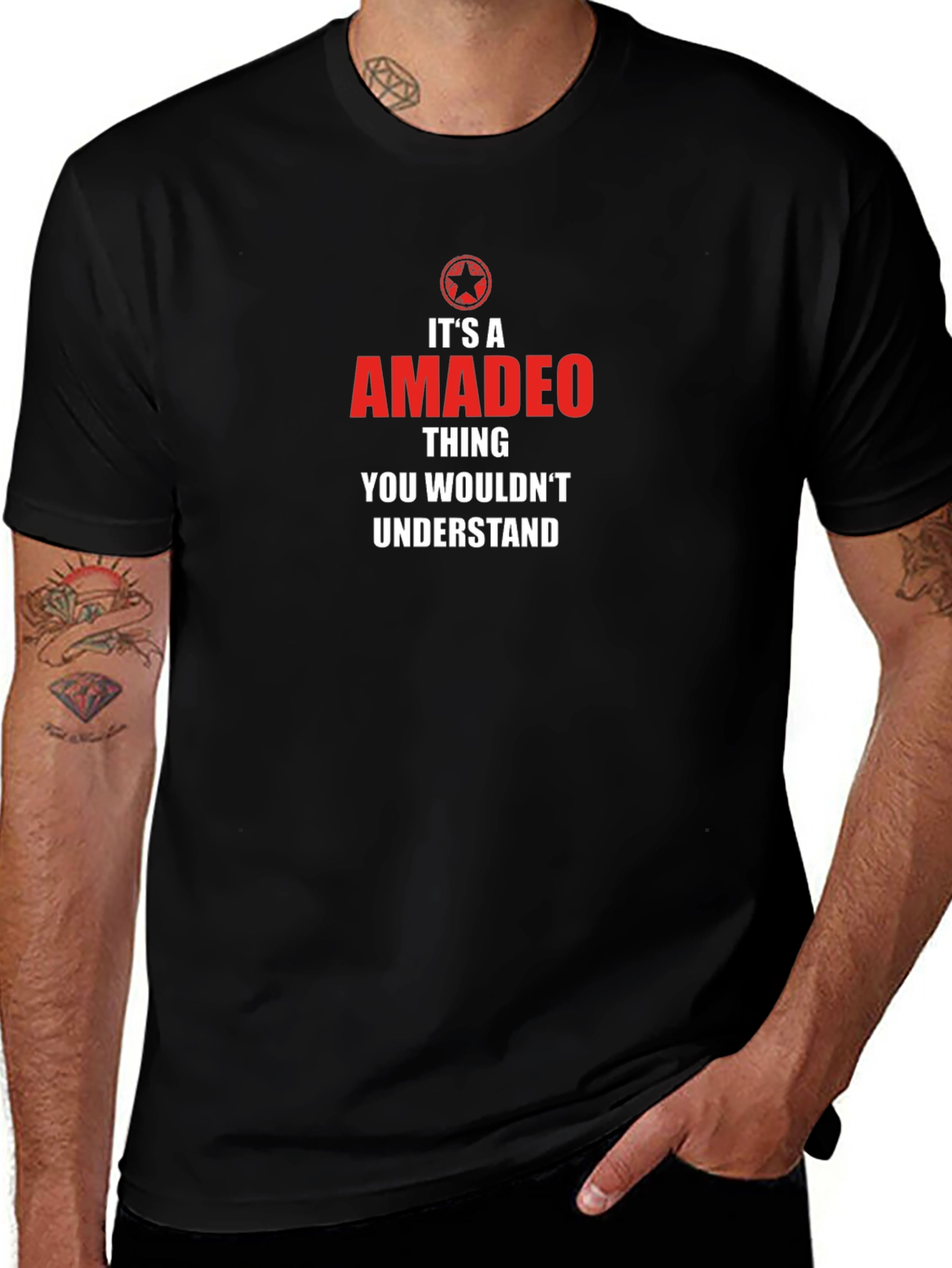 Amadeo Thing T-Shirt - Unique Personalized Gift