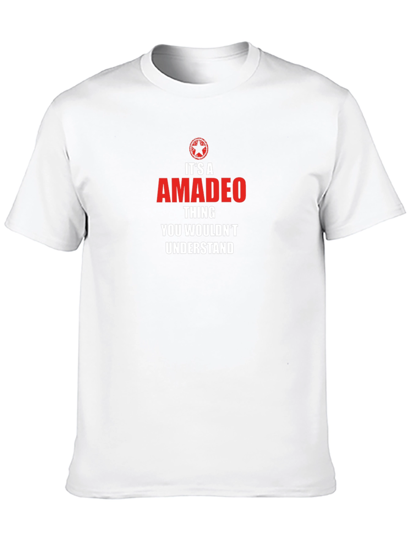 Amadeo Thing T-Shirt - Unique Personalized Gift