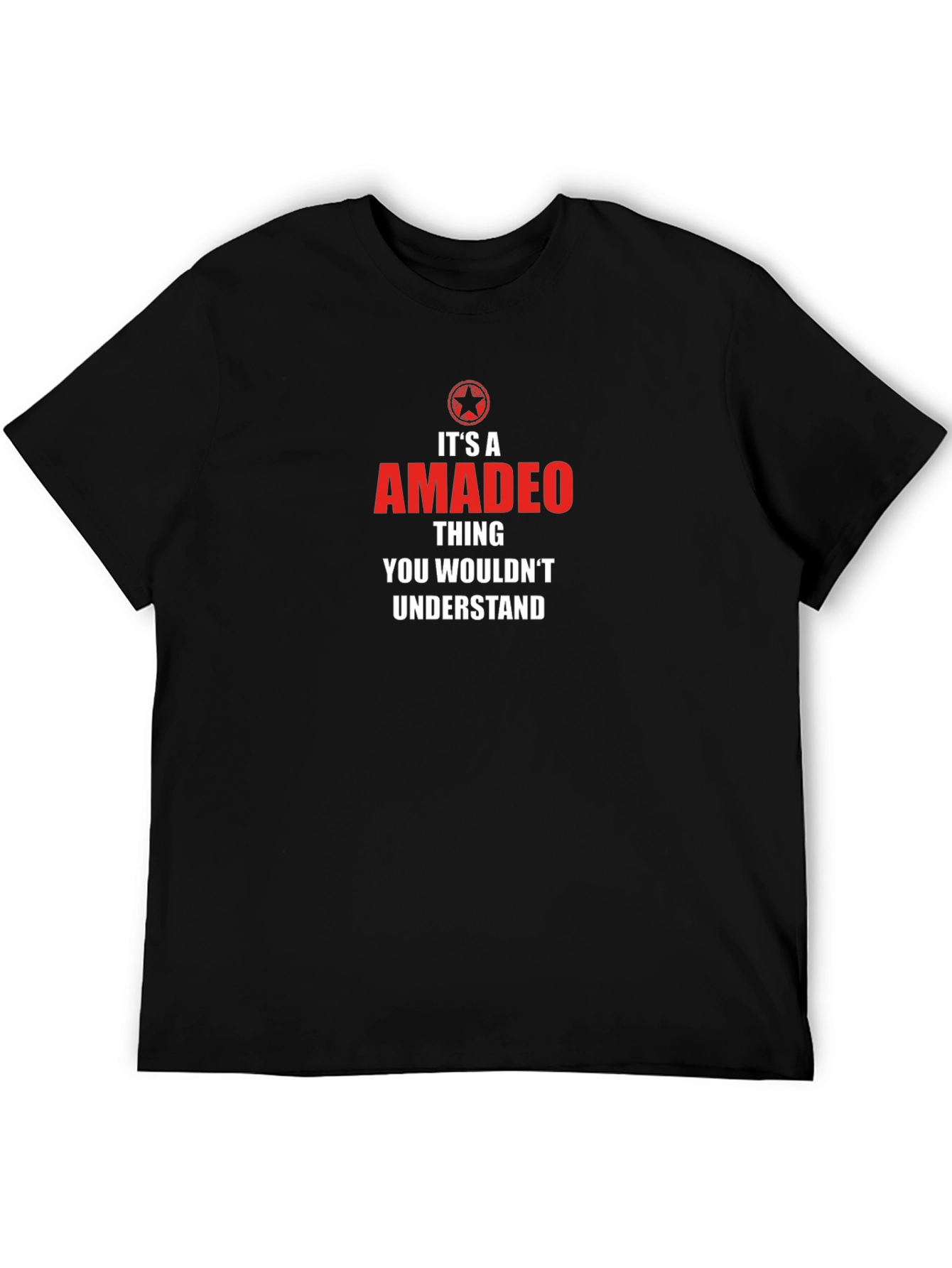 Amadeo Thing T-Shirt - Unique Personalized Gift