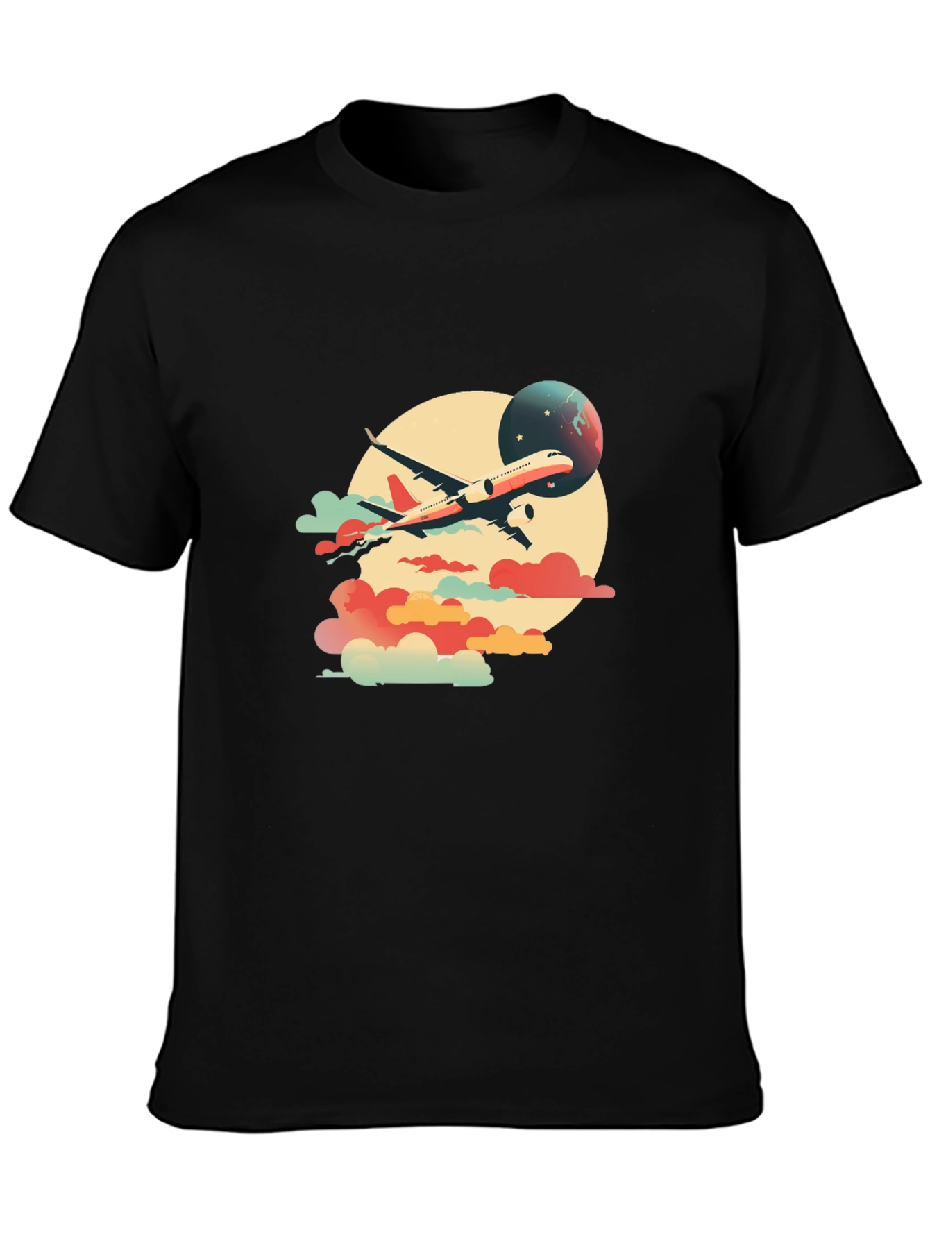 Airplane & Cloud Graphic Tee