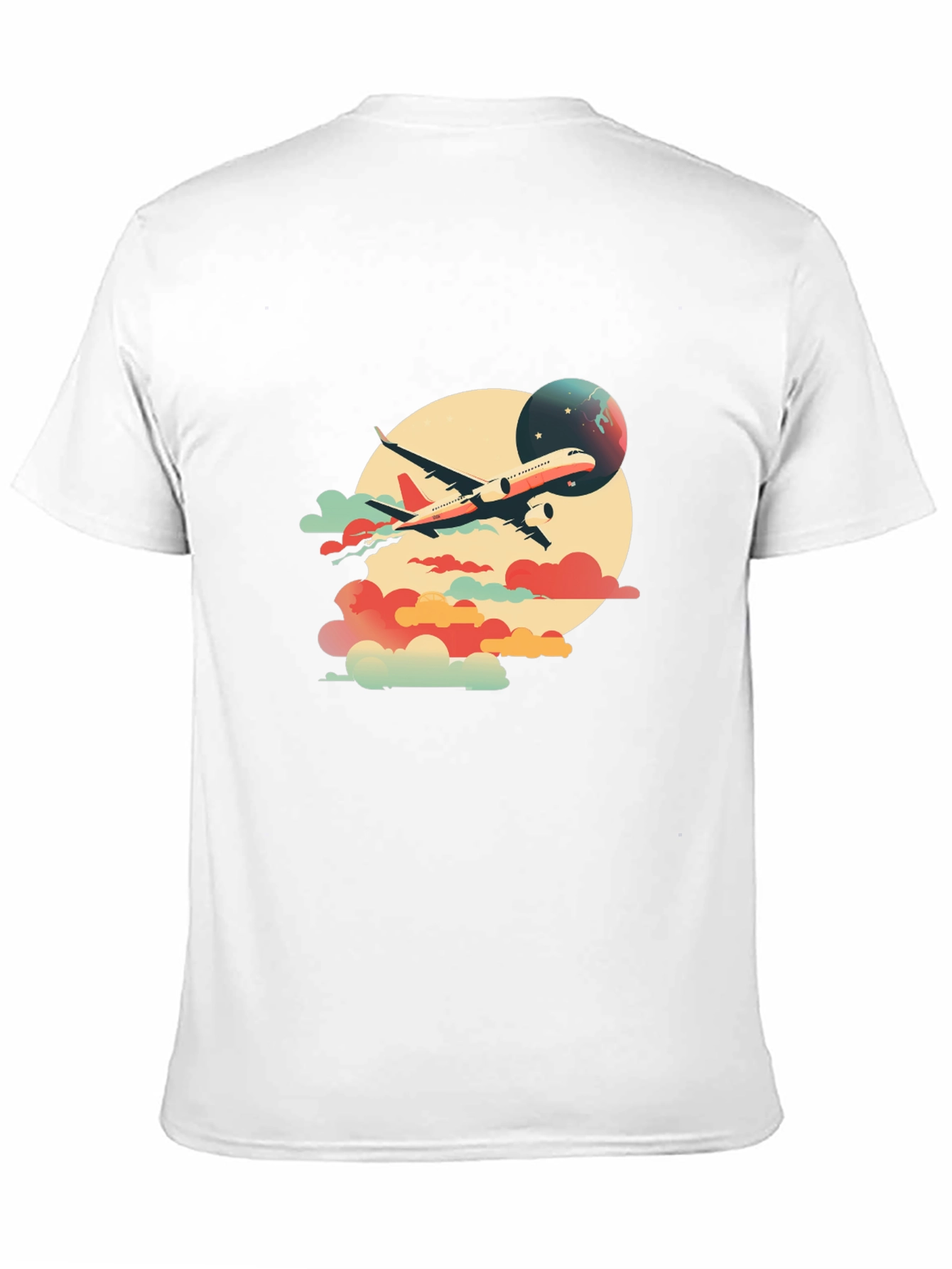 Airplane & Cloud Graphic Tee