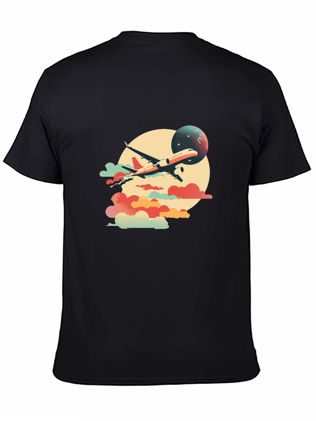 Airplane & Cloud Graphic Tee