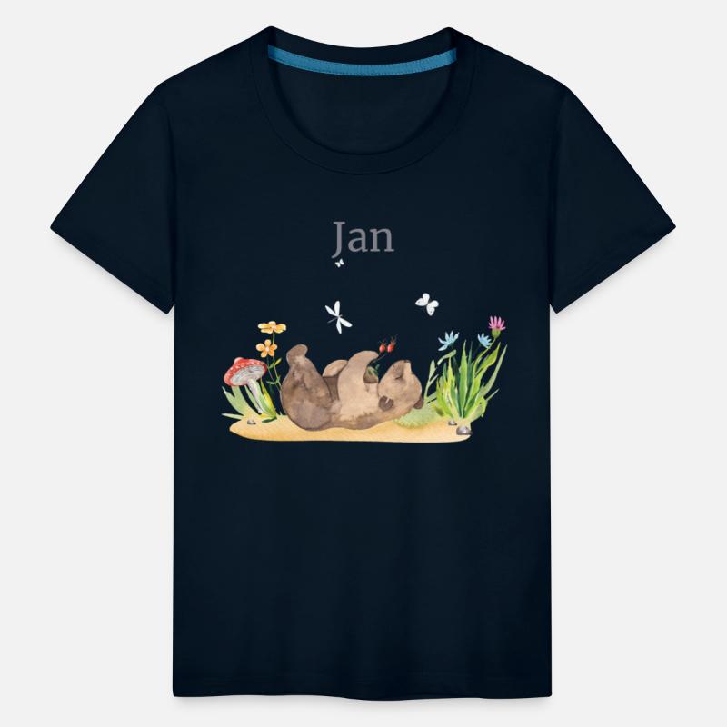 Waldtier Bär Flowers Name Jan