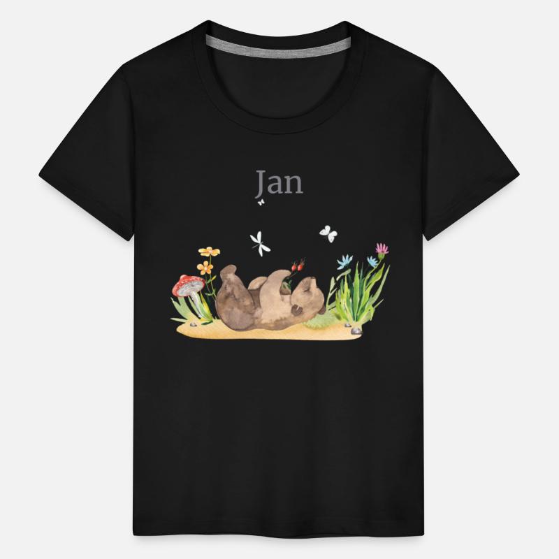 Waldtier Bär Flowers Name Jan