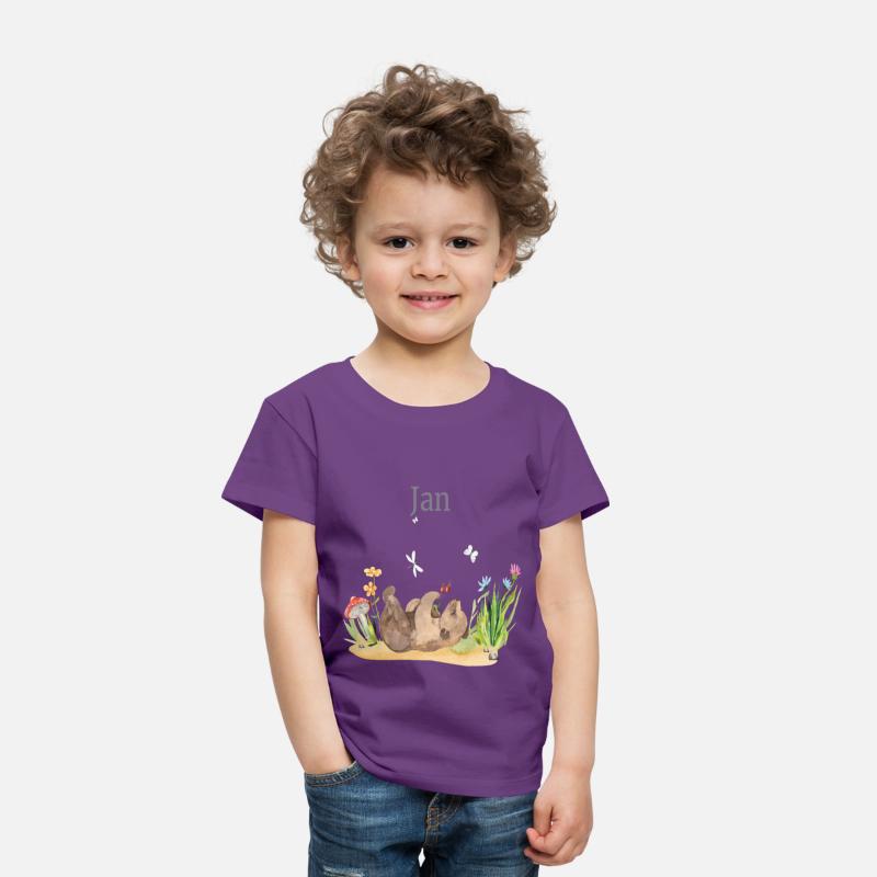 Waldtier Bär Flowers Name Jan