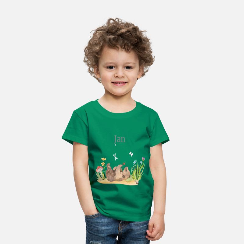 Waldtier Bär Flowers Name Jan