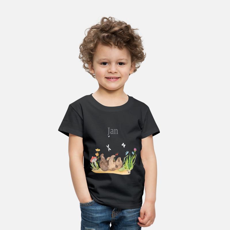 Waldtier Bär Flowers Name Jan