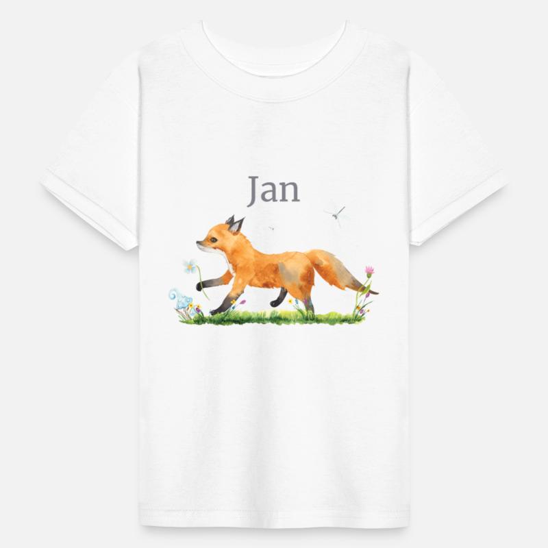 Waldtier Reh Hase Hedgehog Flowers Name Jan