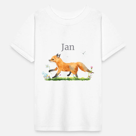 Waldtier Reh Hase Hedgehog Flowers Name Jan