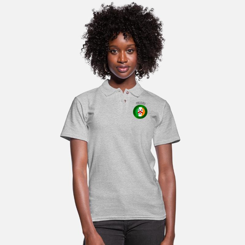 Walsh Coat of Arms on Shamrock Irish Flag