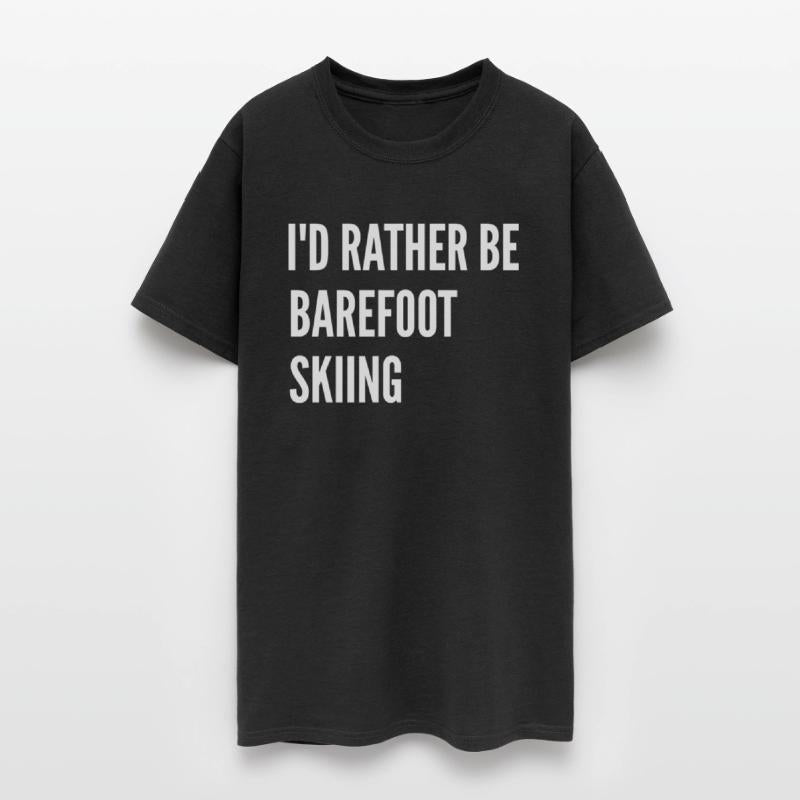 Water Skiing I d Rather Be Barefoot Skiing