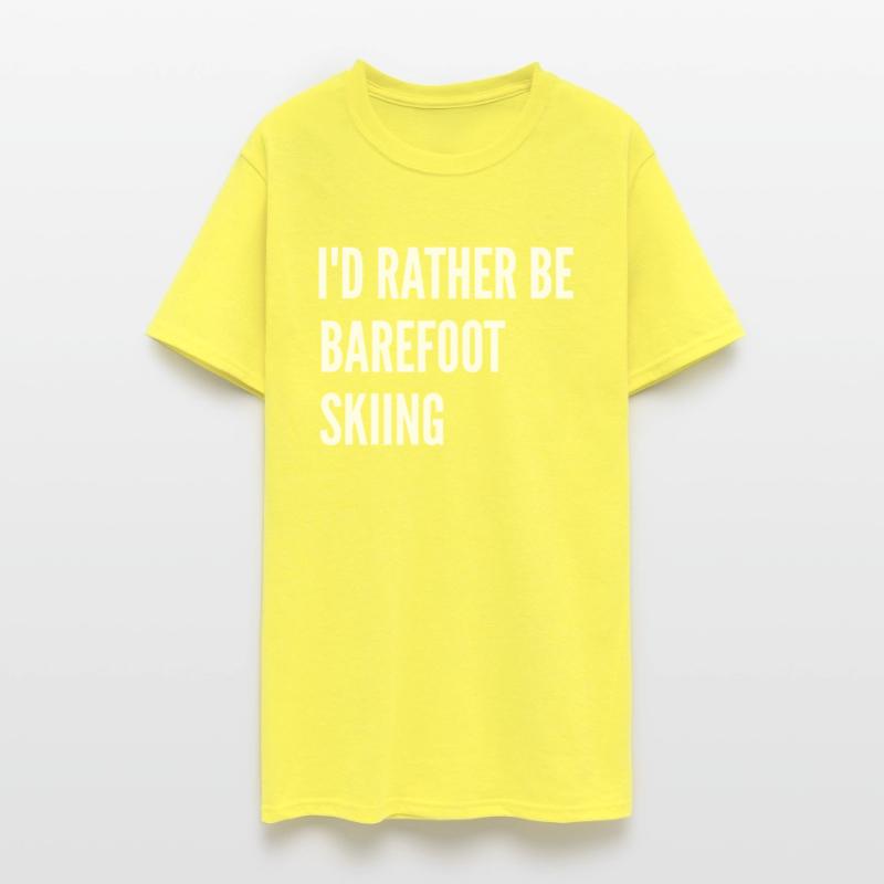 Water Skiing I d Rather Be Barefoot Skiing