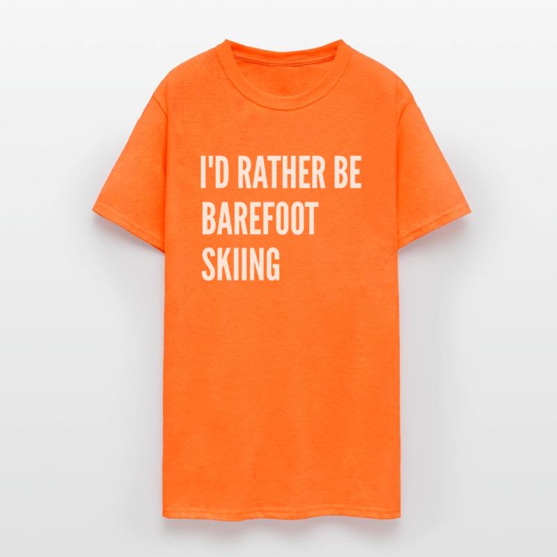 Water Skiing I d Rather Be Barefoot Skiing