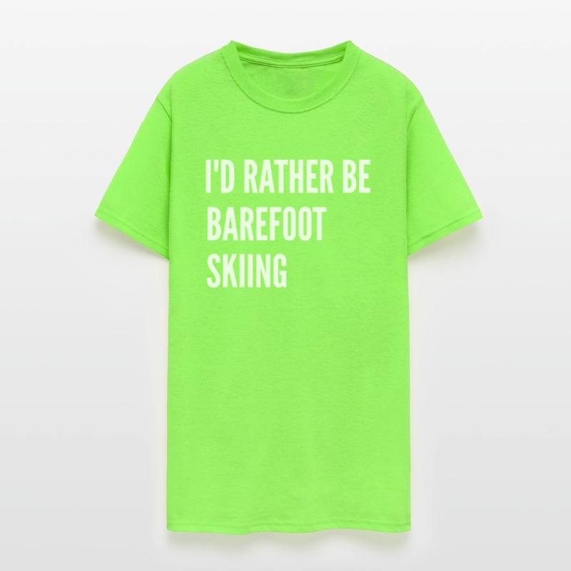 Water Skiing I d Rather Be Barefoot Skiing