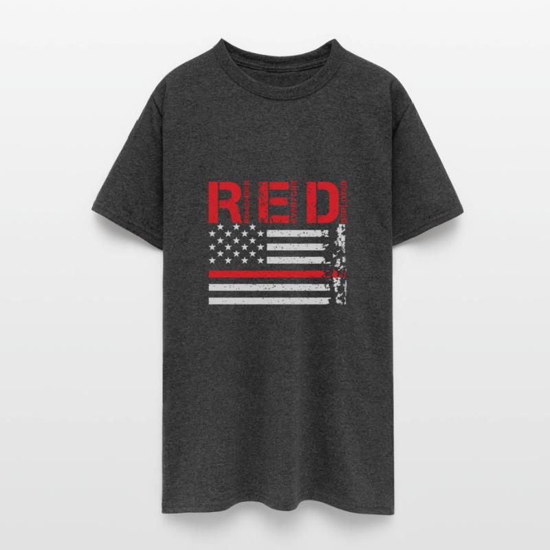 Wear Red Remember Everyone Deployed