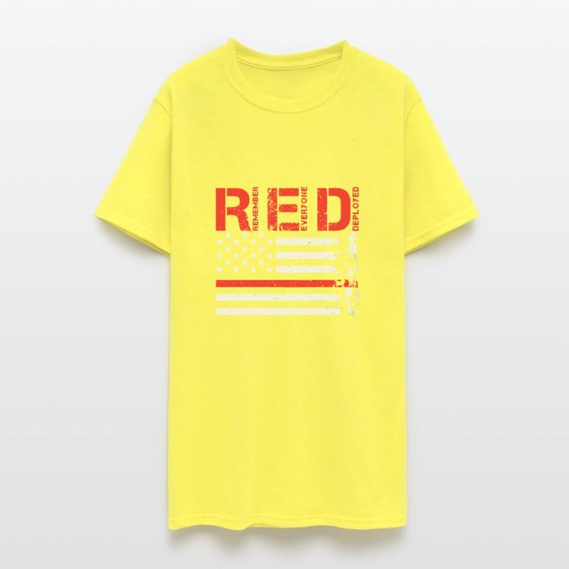 Wear Red Remember Everyone Deployed