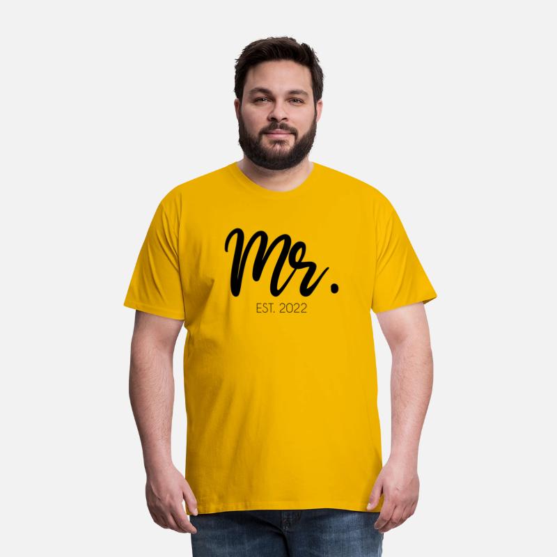 Wedding Mr Est 2022 Groom