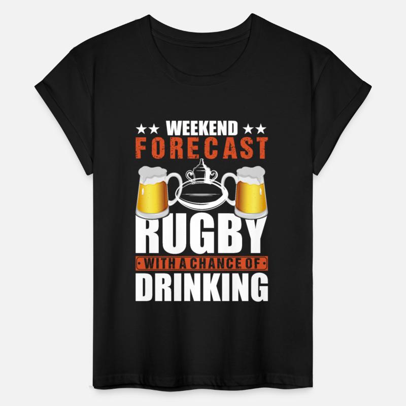 WEEKEND FORECAST RUGBY WITH A CHANCE OF DRINKING