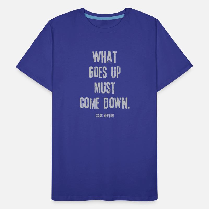 "What goes up must come down." - Isaac Newton Quot