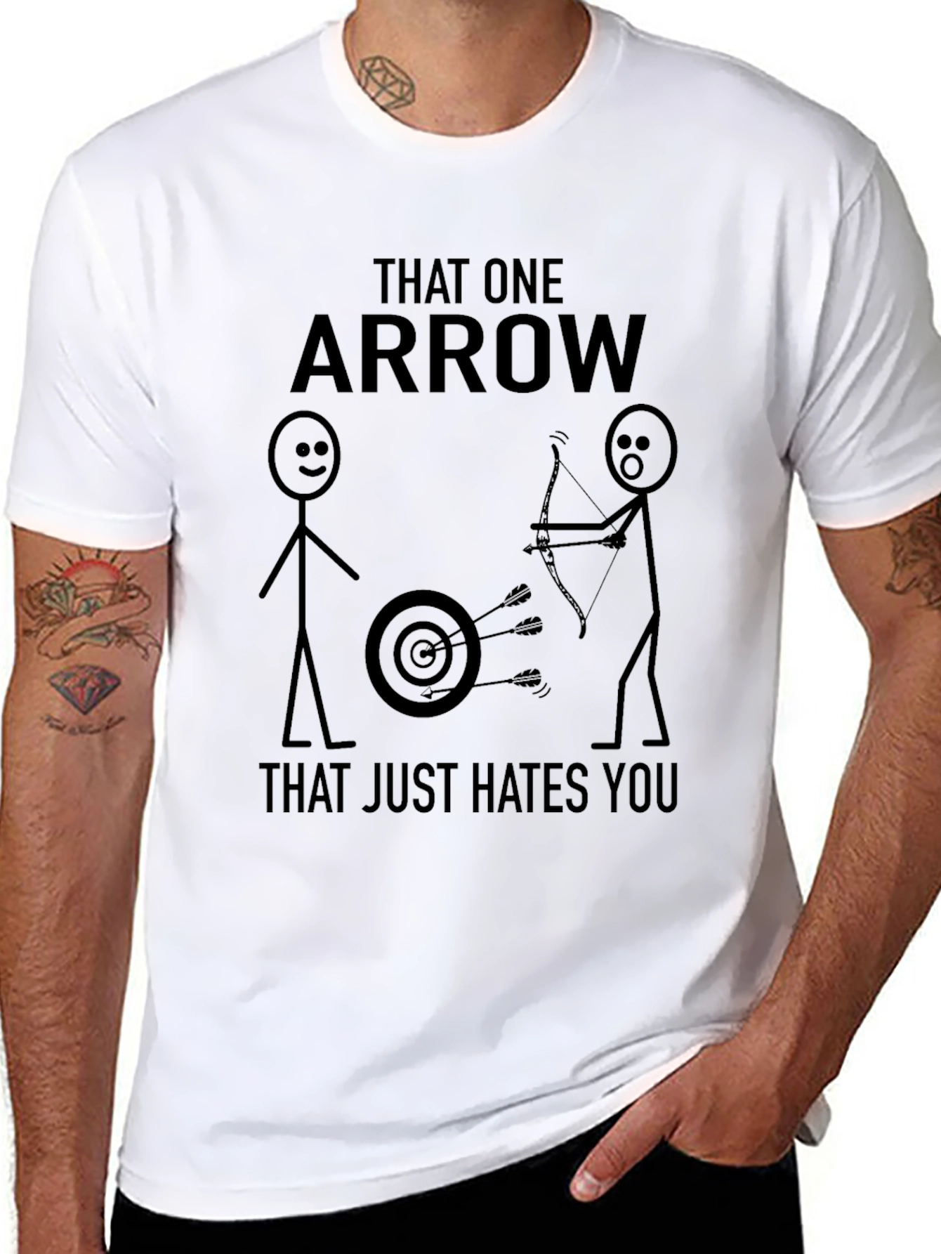 Humorous Archery T-Shirt - That One Arrow