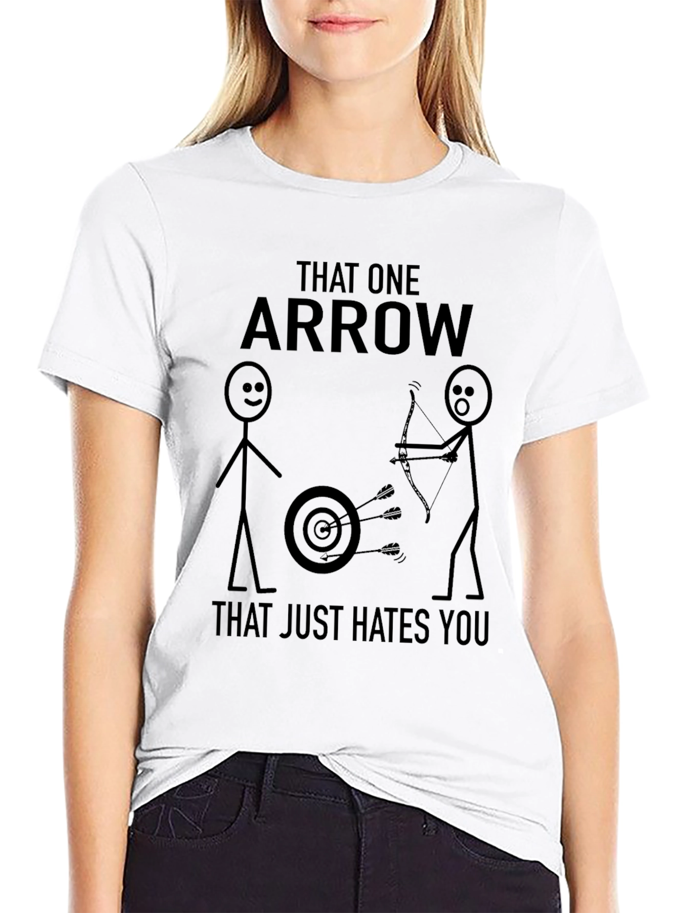 Humorous Archery T-Shirt - That One Arrow
