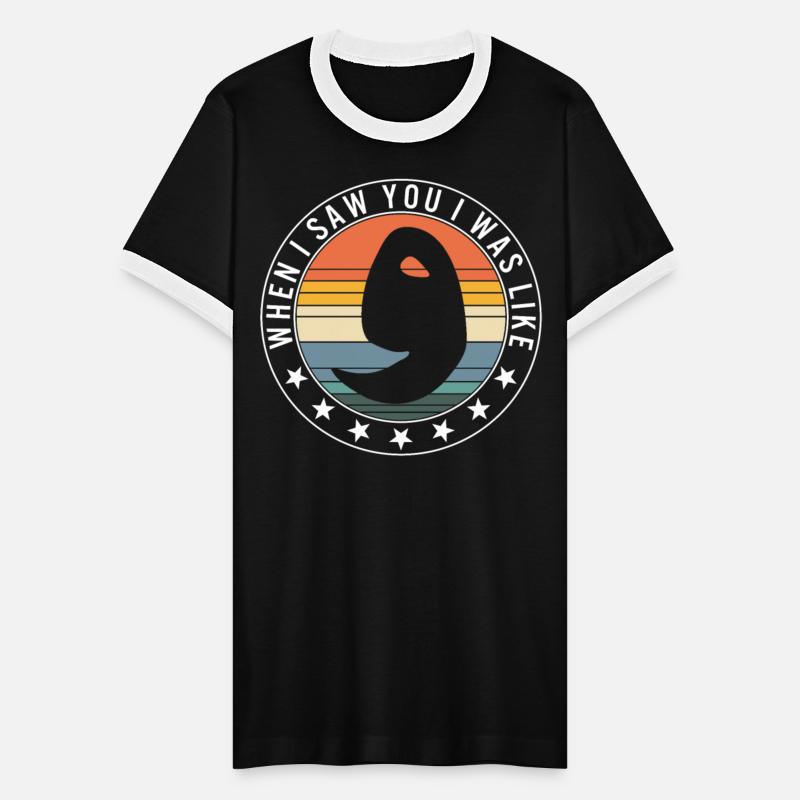 When I Saw You I Was Like Wow Shirt, Funny Arabic