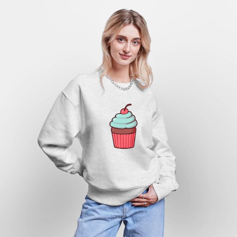 Whimsical Cherry Cupcake Design