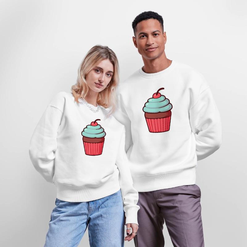 Whimsical Cherry Cupcake Design