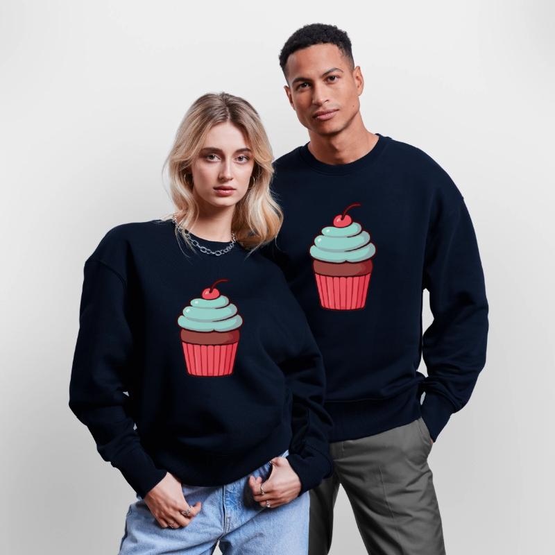 Whimsical Cherry Cupcake Design