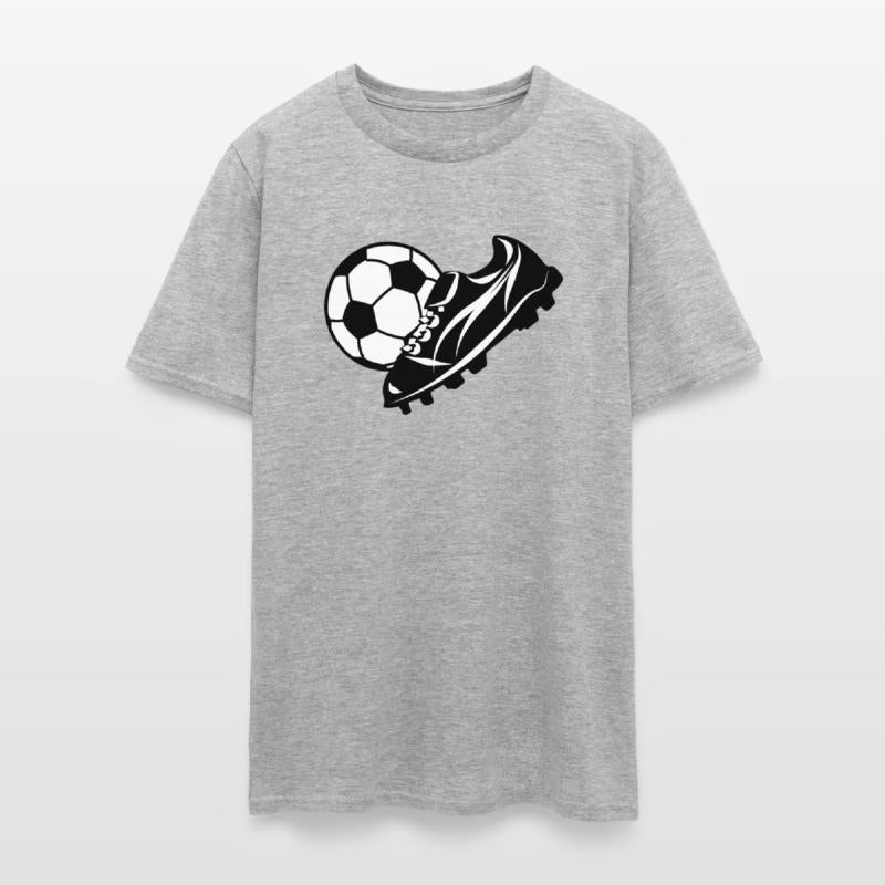 White soccer ball with soccer shoe