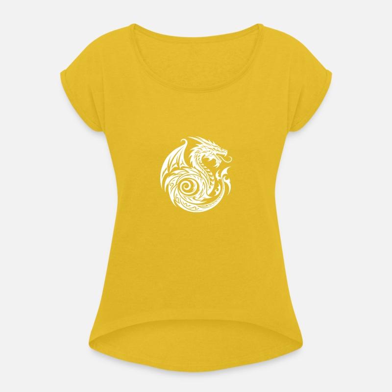 Wild Tribal Tattoo Dragon With Wings