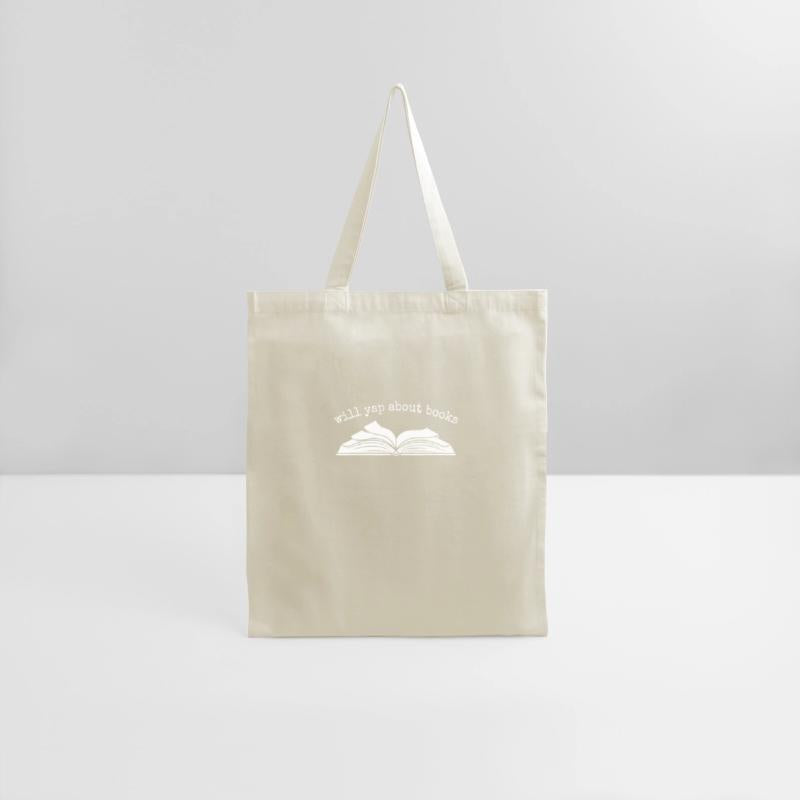 Will Yap About Books Funny Gift for Book Lovers