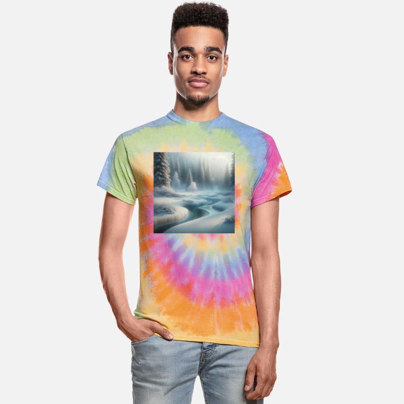 Winter's Tranquil Embrace A Serene Snowscape