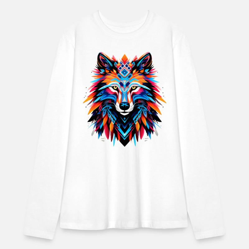 wolf Electric Echoes: Tribal Beasts Awaken in Neon