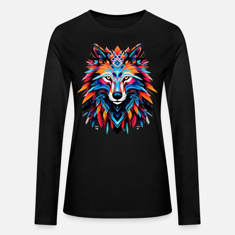 wolf Electric Echoes: Tribal Beasts Awaken in Neon