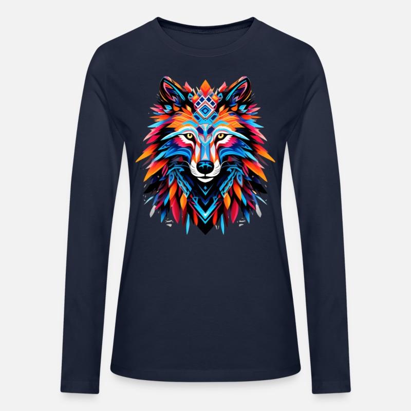 wolf Electric Echoes: Tribal Beasts Awaken in Neon