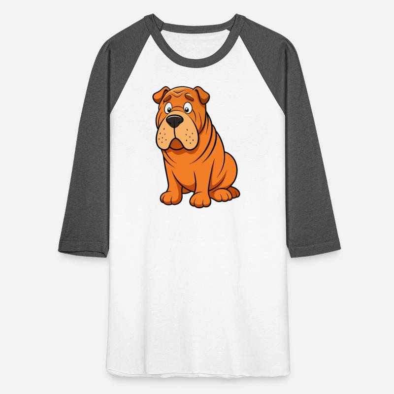 Worried Shar Pei Dog Art