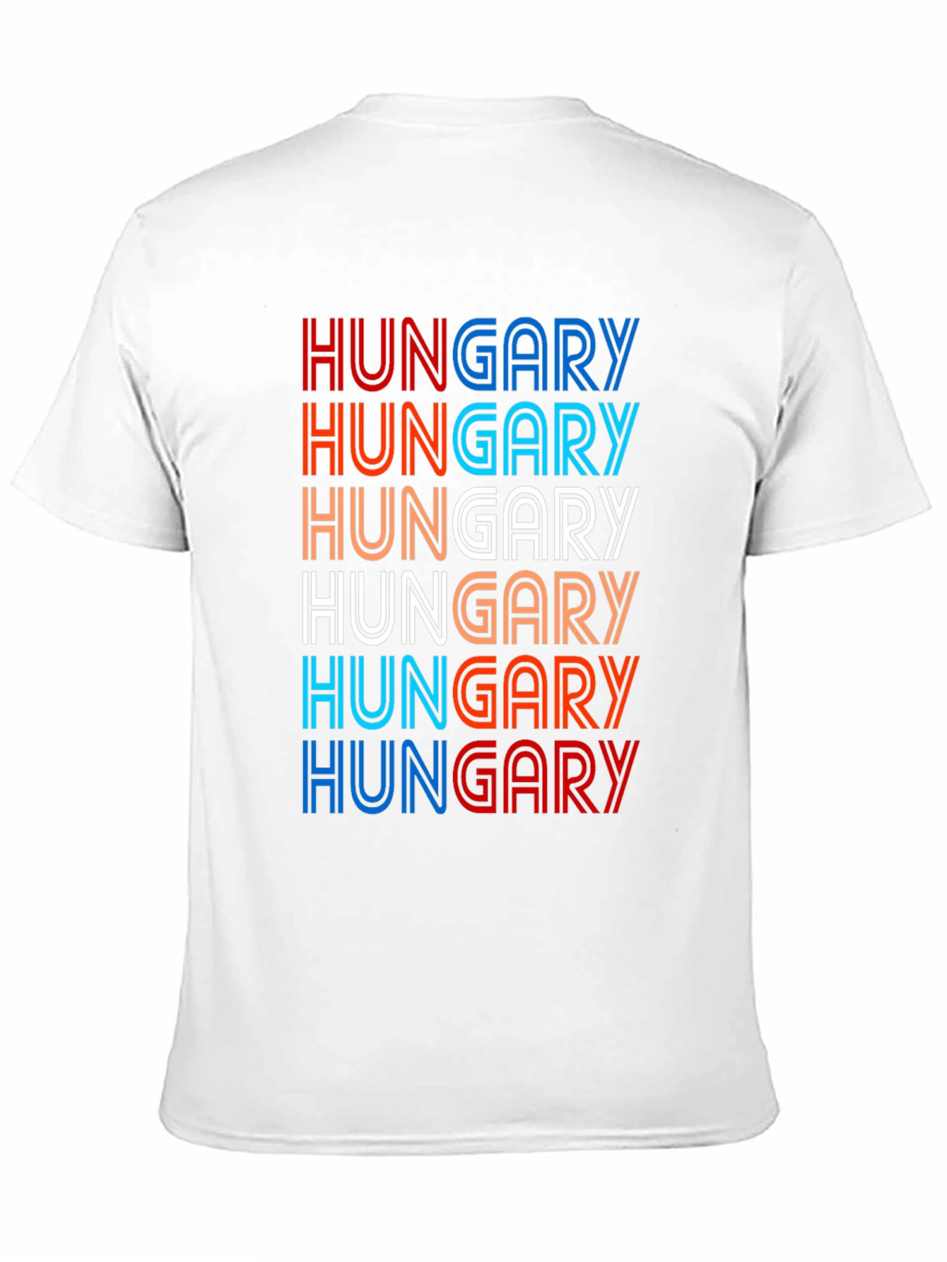 Hungary Retro Style T-Shirt - Country Pride Tee