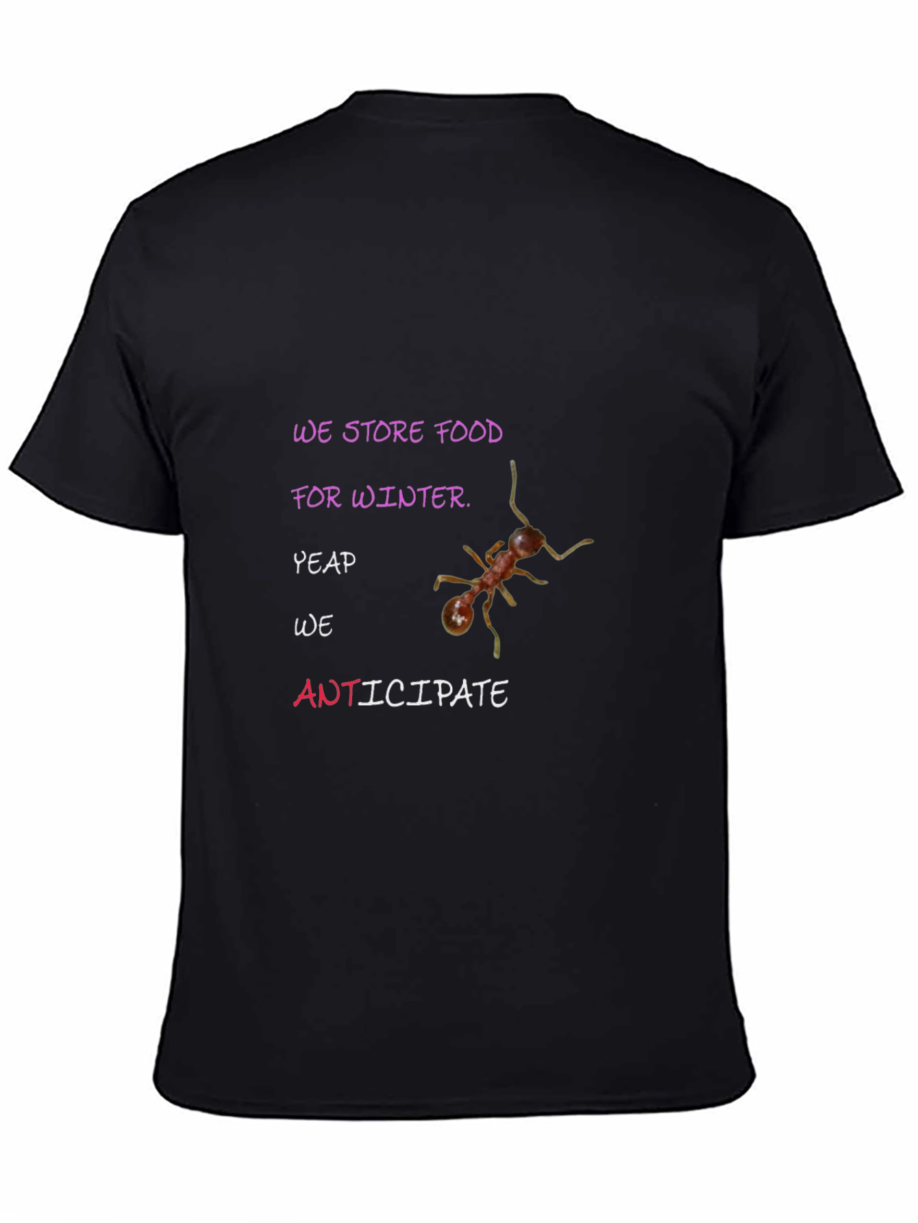 Anticipate Winter T-Shirt: We Store Food