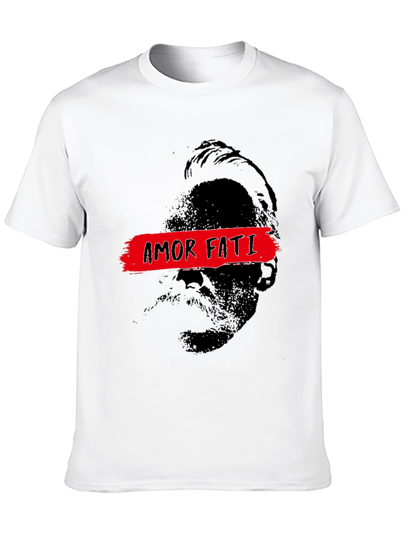 Amor Fati Graphic Tee - Nietzsche Philosophy Shirt