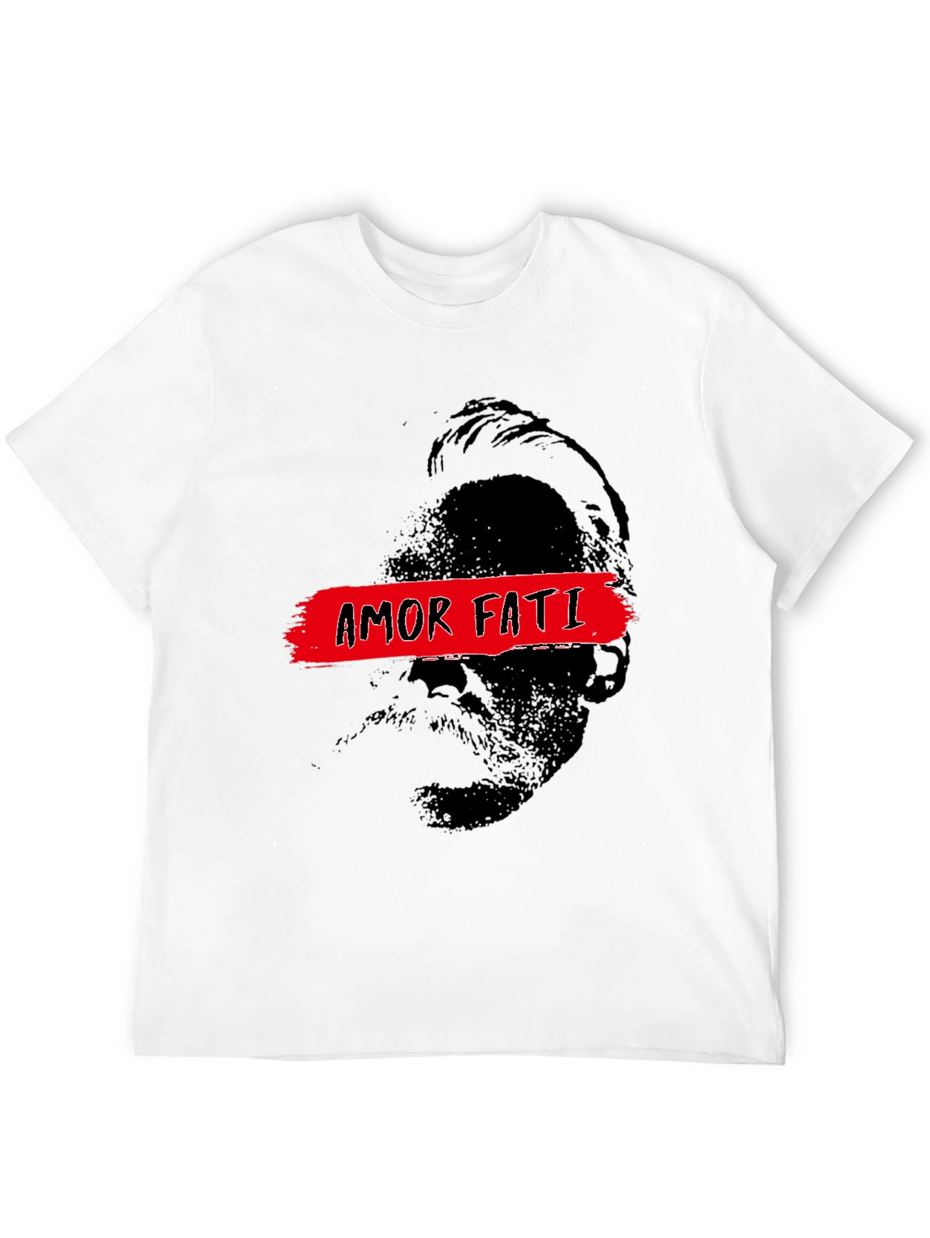 Amor Fati Graphic Tee - Nietzsche Philosophy Shirt