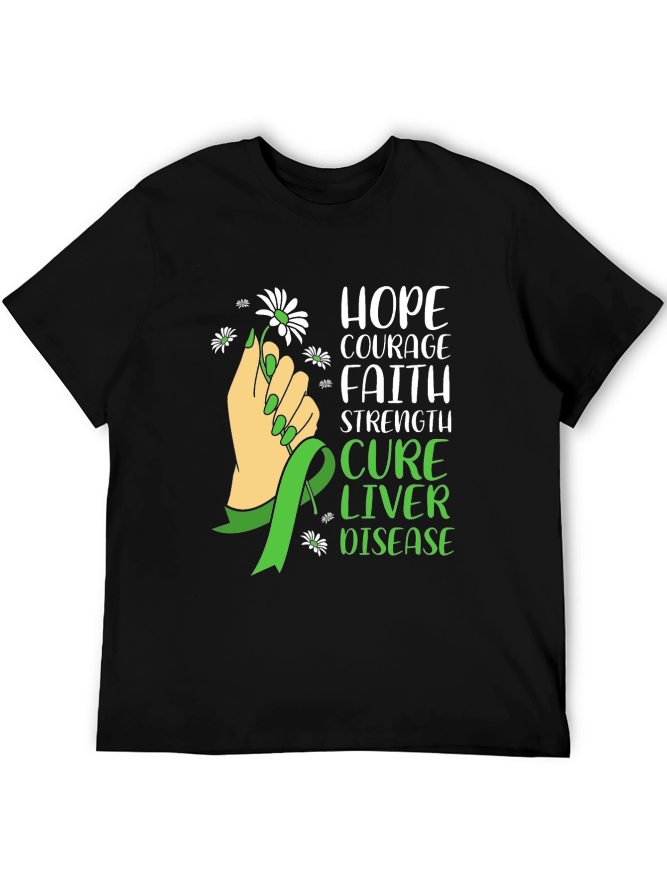 Hope Cure Liver Disease Awareness T-Shirt