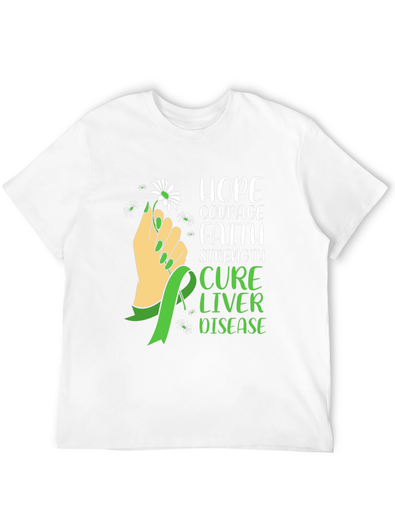 Hope Cure Liver Disease Awareness T-Shirt