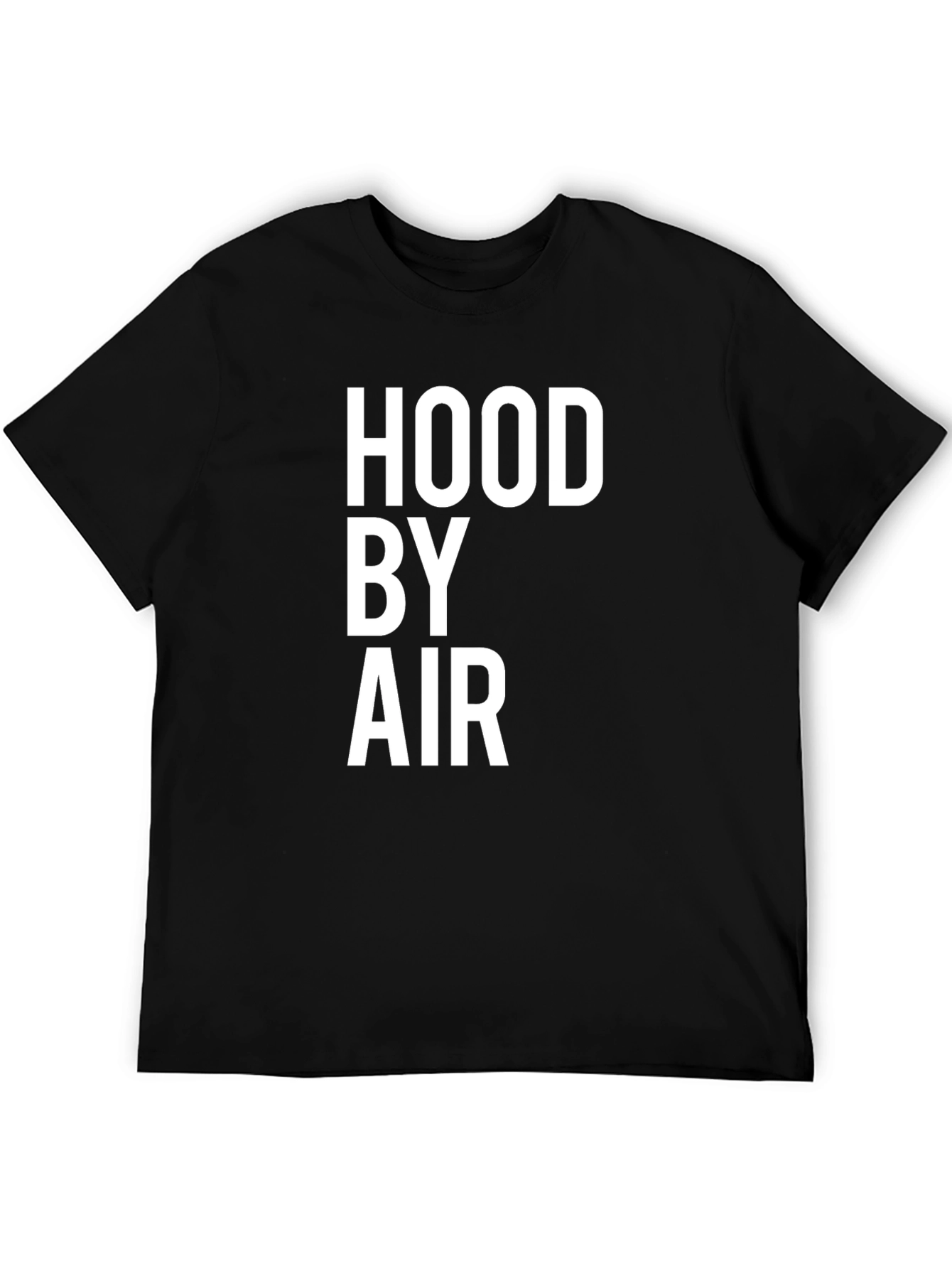 Hood By Air Black Graphic Tee