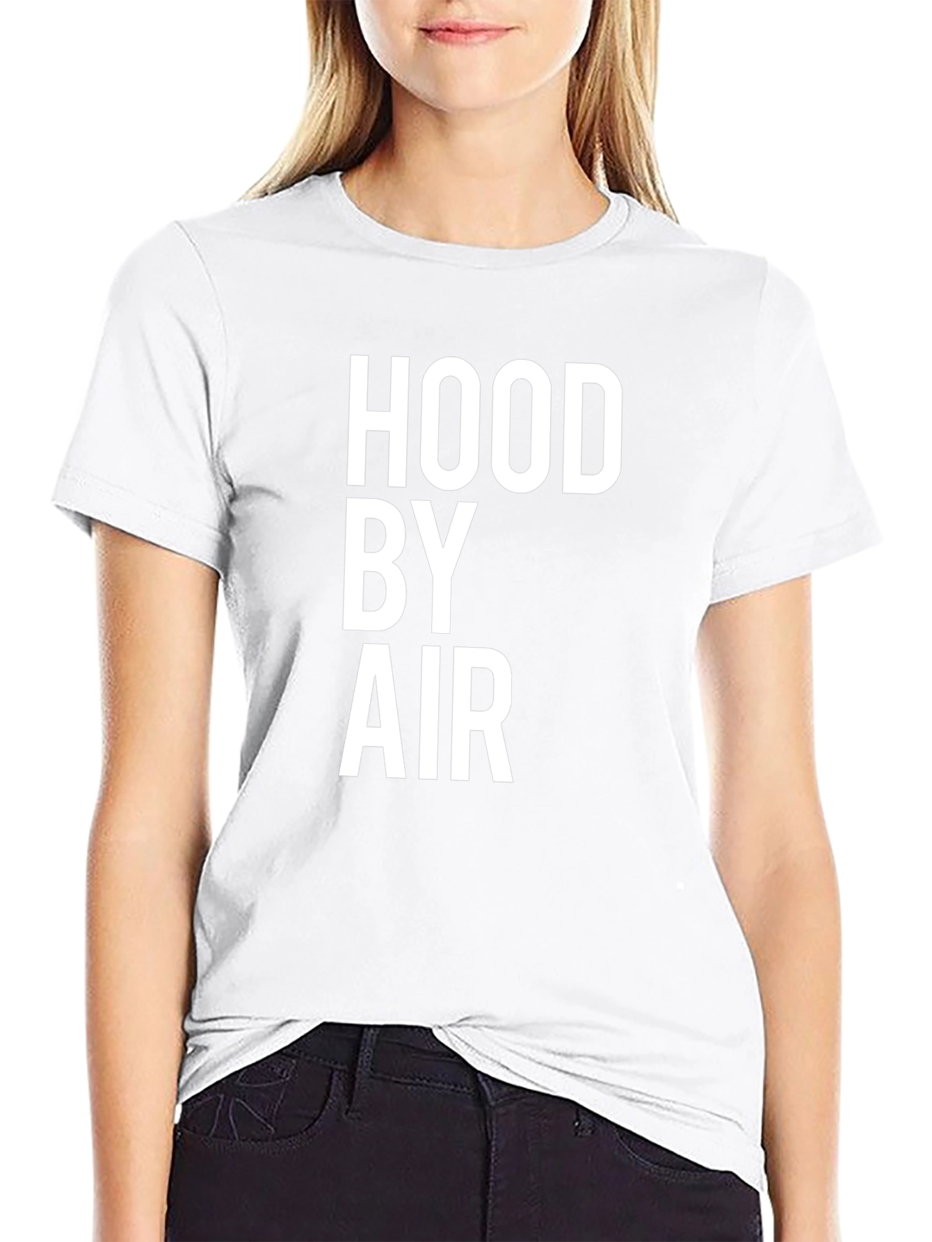 Hood By Air Black Graphic Tee
