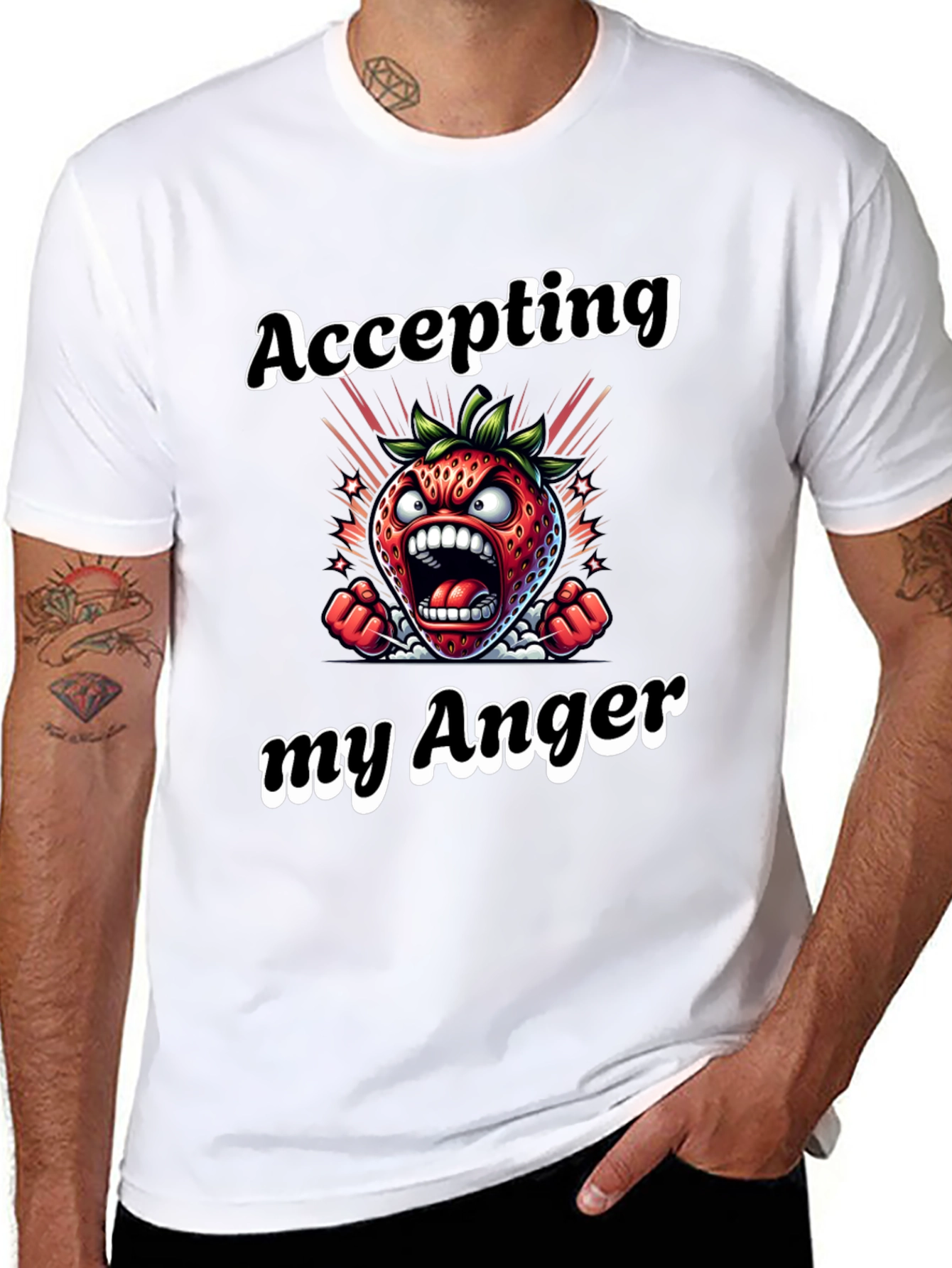 Accepting My Anger Graphic T-Shirt