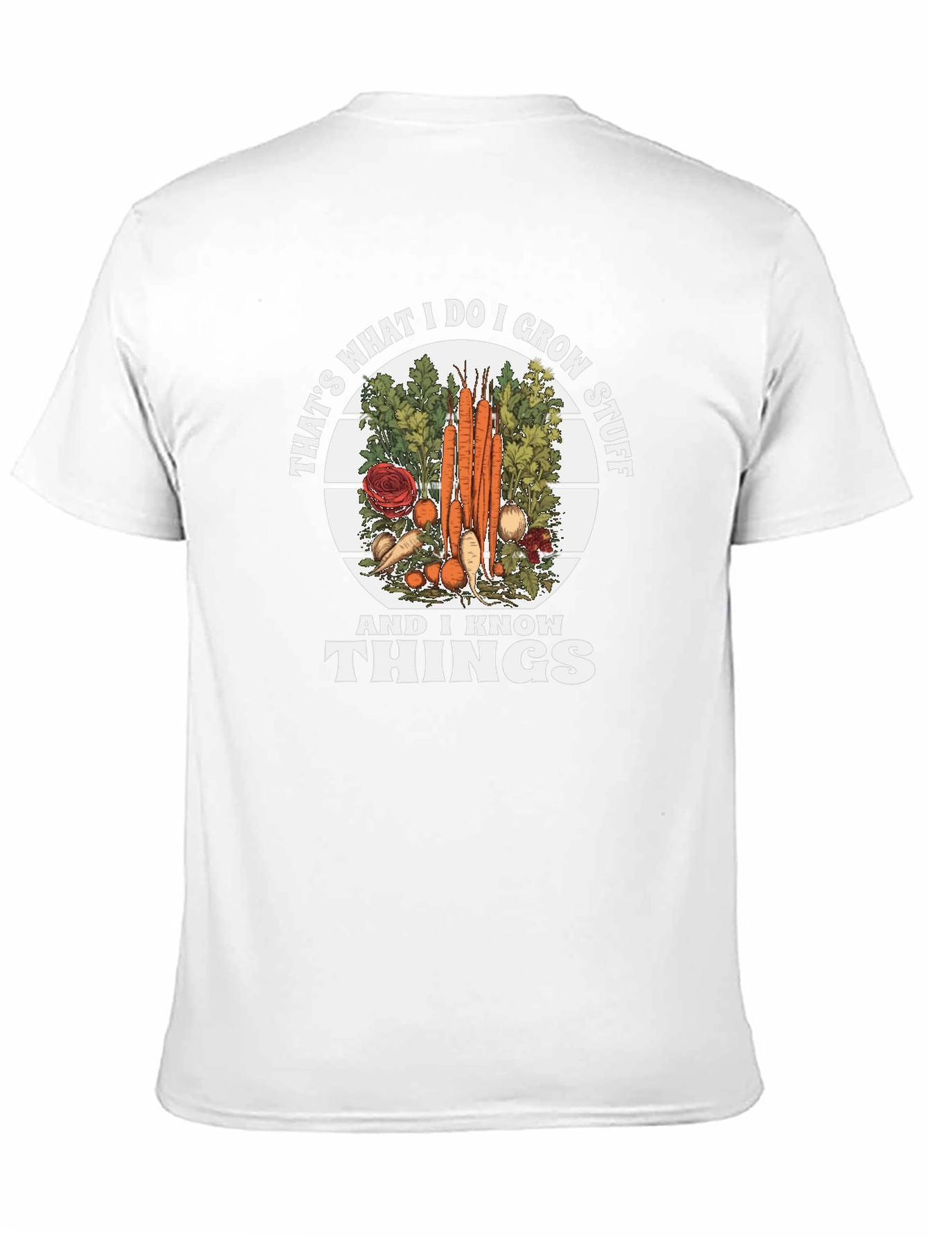 I Grow Stuff and Know Things Graphic Tee